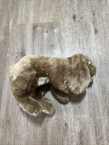 Animal Alley Plush Toys R Us Brown Lop Ear Bunny Rabbit Tan Chin Tummy Realistic - Picture 1 of 7