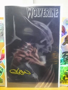 Wolverine #1 Gleason X-ray Adamantium Head Foil Virgin Variant Signed & Coa 2024 - Picture 1 of 22