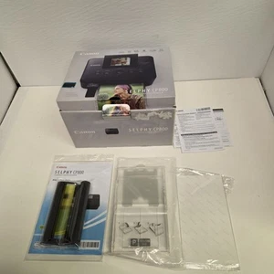 Canon Selphy CP800 Compact Photo Printer, Black, New Open Box - Picture 1 of 9