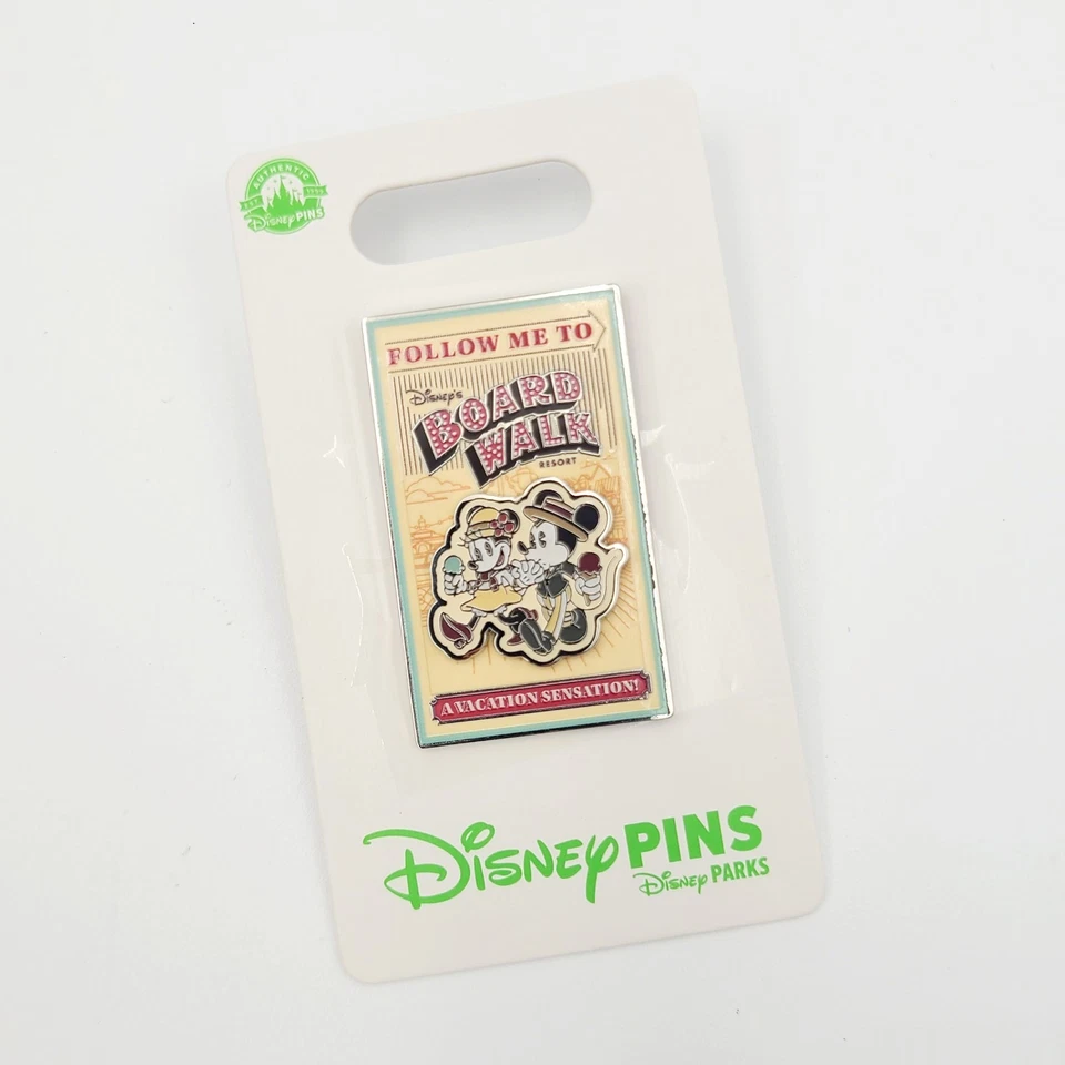 Prendedor de helado de Mickey y Minnie Mouse de los parques de Walt Disney World Boardwalk Resort OE Foto 1 de 1