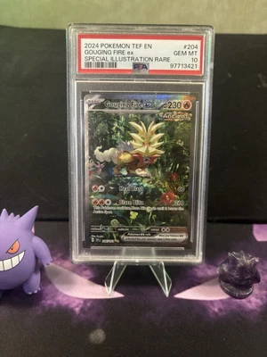 Gouging Fire ex 204/162 Sv05: Temporal Forces PSA 10 - Image 1 of 4