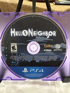 Hello Neighbor (PlayStation 4, 2018) PS4 Disc Only! Works Great! Fun Game! - Bild 1 von 4
