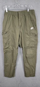 Nike Sportswear Pantaloni cargo utility sfoderati tessuto uomo L oliva DD5207-222 jogger - Foto 1 di 12