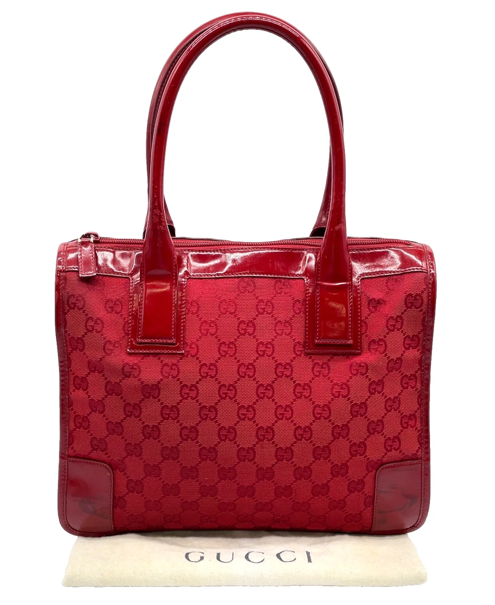 Gucci Leather Exterior Red Bags & Handbags for Women for sale | eBay
