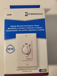 Intermatic Fd2hw Timer, Ferita a Molla, 2 Ore - Foto 1 di 3