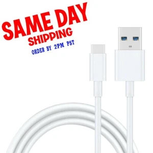 6Feet Type C USB 3.1 to USB 3.0 Male Cable for Samsung Galaxy S9 SM-G960U AT&T - Picture 1 of 1