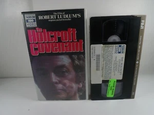 The Holcroft Covenant VHS Michael Caine White Clamshell 1985 Thorn EMI - Picture 1 of 7