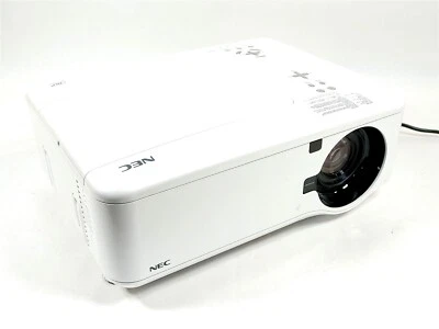 NEC NP4001 DLP HD Widescreen Projector w/ Lens, Lamp Hours = 940 / 678 - Image 1 of 4