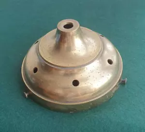 Große gesponnene Messinglampe Galerie 5 Zoll Monteur. - Bild 1 von 6
