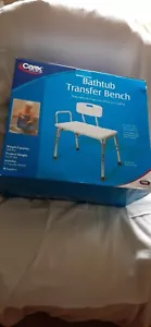 Carex Shower Transfer Bench with Left or Right Bathtub Entry FREE S/H - Picture 1 of 4