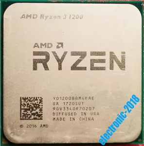 AMD Ryzen 3 1200 R3-1200 3.1GHz 4Core 3400MHz Socket AM4 65W CPU Processor - Picture 1 of 1