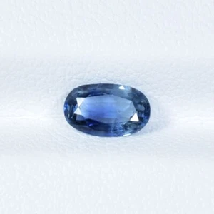 0.72 ct BEST GRADE NICE BLUE / NATURAL BLUE SAPPHIRE - Oval Gems Video !! - Picture 1 of 2