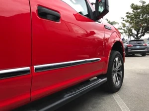 TFP 10592BRH Chromed Body Side Molding Ford F-150 XL, STX Crew Cab 2015-2020 4Dr - Foto 1 di 4