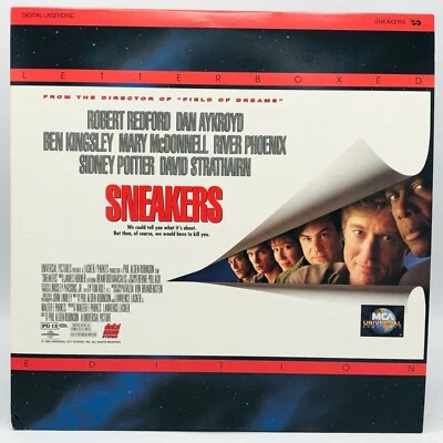 Sneakers Letterbox LASERDISC, Robert Redford - Image 1 of 2