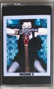 MADONNA SEALED MADAME X ALBUM BLUE TRANSPARENT CASSETTE LIMITED RARE EU 2019 - Picture 1 of 2