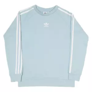 ADIDAS Womens Sweatshirt Blue UK 8 - Picture 1 of 6