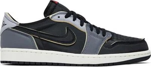 Size 10 - Jordan 1 Retro Low OG EX Dark Smoke Gray 2022 - Picture 1 of 1
