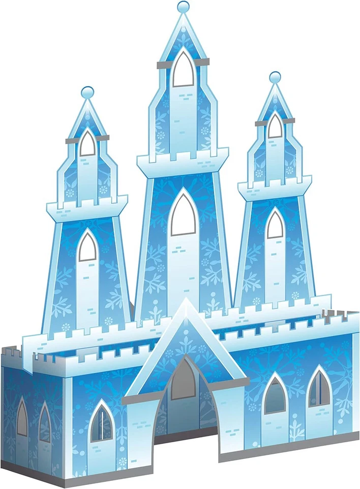 Snow Princess Frozen Winter Holiday Birthday Party Decoration Castle Centerpiece - Image 1 of 1
