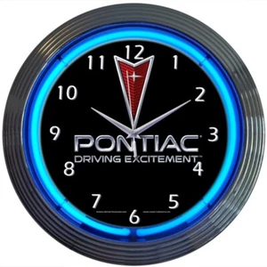 Reloj de neón Pontiac Driving Excition 8DRIVIN - Imagen 1 de 1