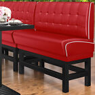 DINER 1 | Diner Hochbank | B:H 180 x 133 cm | Chesterfield NO Button | Rot | ...