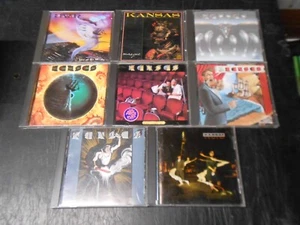 Lot (8) Kansas Masque Power Spirit Song for America Whiskey Best of Rock CDs EXC - Imagen 1 de 9