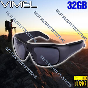 SunGlasses Camera Ski Sport Trail 1080P Waterproof Video Glasses Cam Action DVR