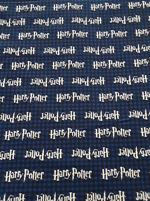 Camelot Harry Potter 100% cotton fabric by the yard Houndstooth background - Image 1 of 4