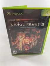 Fatal Frame 2 Crimson Butterfly Director's Cut Xbox Disc Case Manual Tested