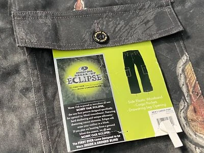 Mossy Oak Break-Up Eclipse Cargo Pants Camo Hunting Men's Sz XL (40/42) Elastic - Image 1 of 4