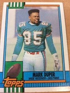 1990 topps football Mark Duper - Picture 1 of 2
