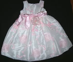 GIRL 5: TRULY GORGEOUS Never Worn ~SWEET HEART ROSE~ PINK DRESSY PARTY DRESS - Picture 1 of 3