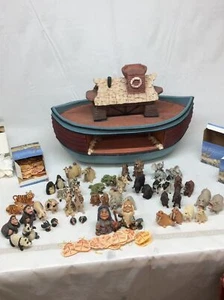 Vintage Character Collectibles Holy Herd Noah’s Ark With Figurines (50pcs) - Picture 1 of 12