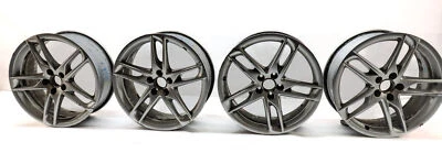 AUDI Q5 (B8 8R) 2013-2017 19x8 aleación de aluminio 5 radios divididos juego de llantas/4 Foto 1 de 4