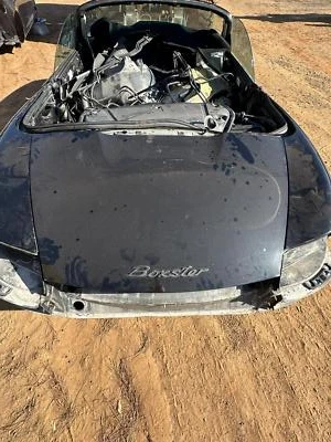 Cubierta del motor Porsche Boxster 1997-2004 tapa del maletero escotilla negra OEM Foto 1 de 2