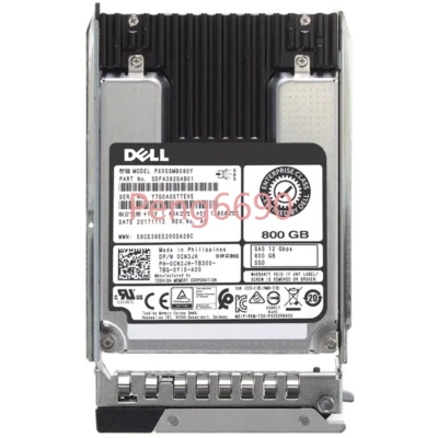 Dell 800GB 2.5" SAS 12G PowerEdge 14G R440 R540 R640 R740 R840 R940 Server SSD - Image 1 of 4