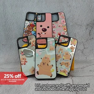 Süße Tier Casetify Spiegel Hülle für iPhone 13-16 optional MagSafe & Ständer - Bild 1 von 8
