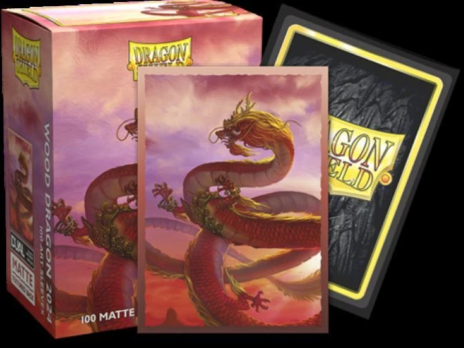 Dragon Shield - Brushed Art Year of the Dragon 2024 (100) - Magic the Gathering - Bild 1 von 1