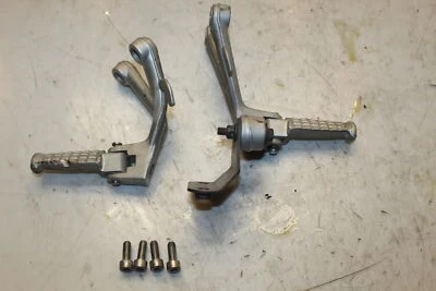 2001 Triumph Speed Triple 955 Rear Back Passenger Foot Rests Pegs Steps Set Pair - Image 1 of 4