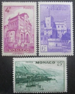 MONACO N°278 au 280 neuf * - Photo 1/1