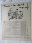 1927 Vtg Orig Magazine Ad Metropolitan Life Ins Co. Ny Broke But Worth $79,100