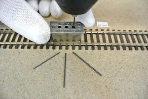 DT1/HO, Drill template KaModel for laying flex tracks HO Peco, Piko, Roco line - Picture 1 of 4