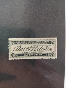 U.S.A MATCH AND MEDICINE STAMPS SCOTT RS284p - Picture 1 of 2