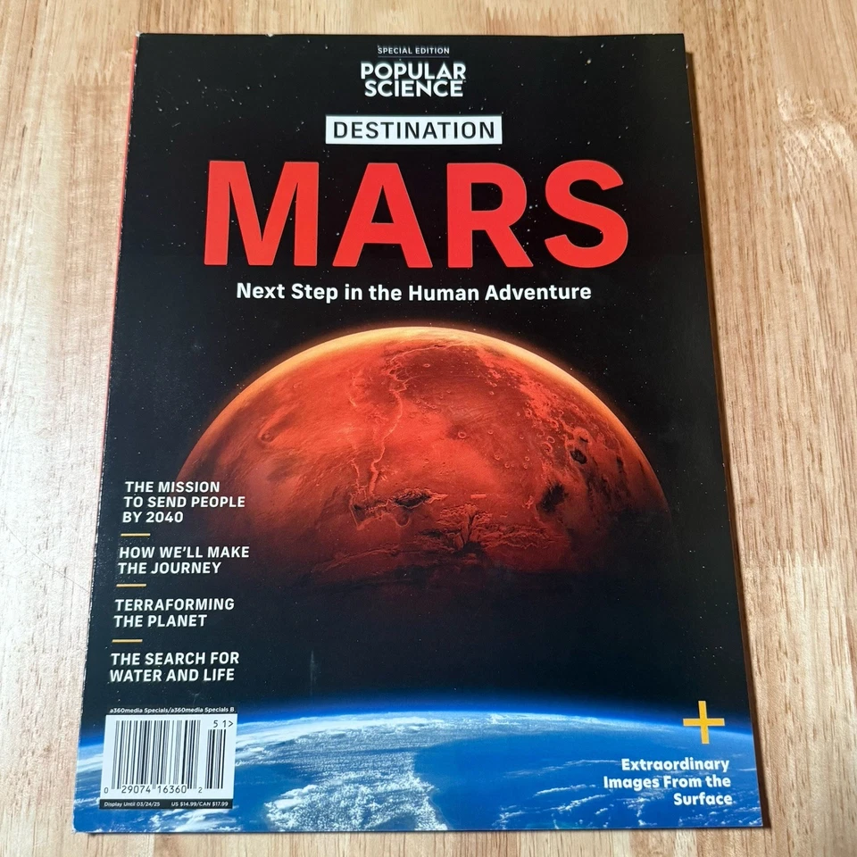 POPULAR SCIENCE MAGAZINE DESTINATION MARS: NEXT STEP IN THE HUMAN ADVENTURE - Image 1 of 1