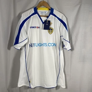 Auténtica camiseta de fútbol Leeds United 2008-09 local manga corta XL adulto nueva con etiquetas - Imagen 1 de 9