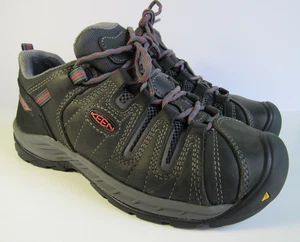 Zapato de Trabajo Keen Utility Flint 2 II Puntera Baja de Acero Gris Rosa Mujer Talla 8W - USADO - Imagen 1 de 21