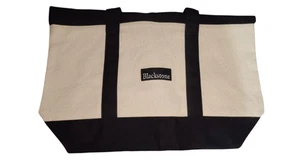 Neu mit Etikett 100 % authentische Blackstone Wall Street Finance Bootstasche beige/schwarz - Bild 1 von 1