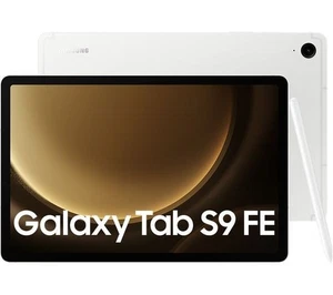 SAMSUNG Galaxy Tab S9 FE 10.9" Tablet - 128 GB, Silver - Picture 1 of 6