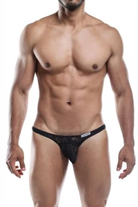 Joe Snyder S/28-30" Tanga Maxi Bulge 06 Herren schwarz Spitze Unterwäsche - Bild 1 von 6