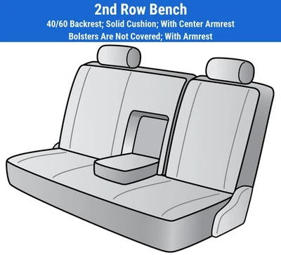 Southwest Sierra 座椅套适用于 2015 - 2019 年斯巴鲁 Legacy — 第 1/4 张图片