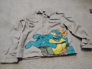 Vintage Y2K Teenage Mutant Ninja Turtles Jacket Boys Size 6 Rare HTF - Picture 1 of 8
